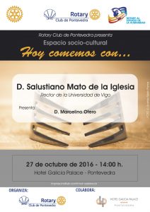 CARTEL Hoy Comemos con... Salustiano Mato